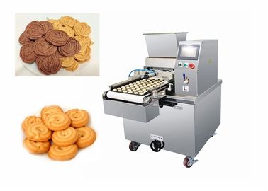 Customized Moulds Automatic Biscuit Making Machine Output Capacity 10-100pcs / Min